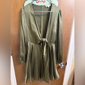 Baltic Born  Olive Green Dress